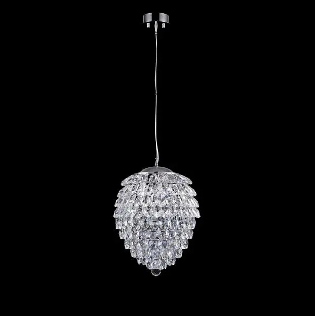 Светильник подвесной Crystal Lux CHARME SP4 CHROME/TRANSPARENT 1373/204