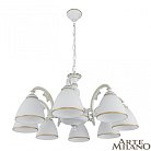 Люстра с плафонами Arte Milano 340837/8 WT+G AM340837
