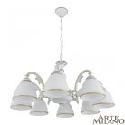 Люстра с плафонами Arte Milano 340837/8 WT+G AM340837
