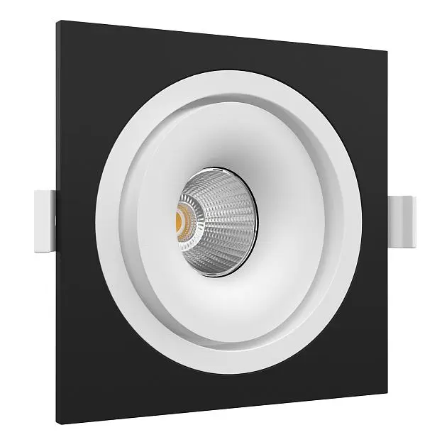 Встраиваемый светильник Ledron MJ1006 SQ Black-White Встраиваемый светильник Ledron MJ1006 SQ Black-White