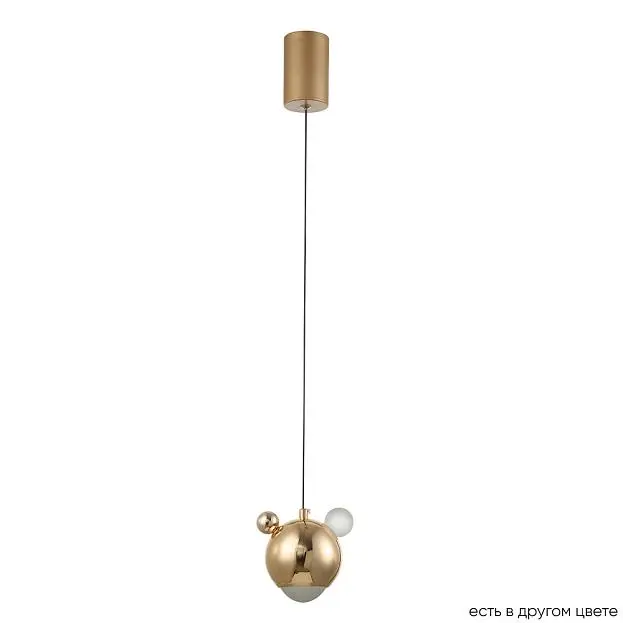Подвесной светодиодный светильник Crystal Lux Amigo SP Led Gold Подвесной светодиодный светильник Crystal Lux Amigo SP Led Gold