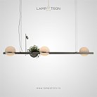 Реечный, рядный светильник GRO LONG 3 плафона Lampatron 8482-23367