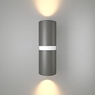 Уличный настенный светильник Elektrostandard 35124/U серый/белый Liberty LED a060098