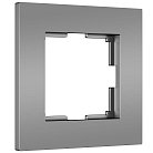 Рамка на 1 пост (серебро матовый) Werkel W0012965 Slab a062811