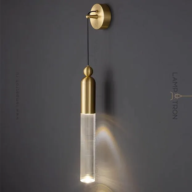 Настенный LED бра-светильник GELIS WALL Цвет Латунь Lampatron f-gelis-wall-brass 8006-22051 Настенный LED бра-светильник GELIS WALL Цвет Латунь Lampatron f-gelis-wall-brass 8006-22051