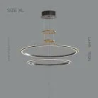 Кольцевые люстры и светильники VISIT Размер XL Lampatron 5739-15028