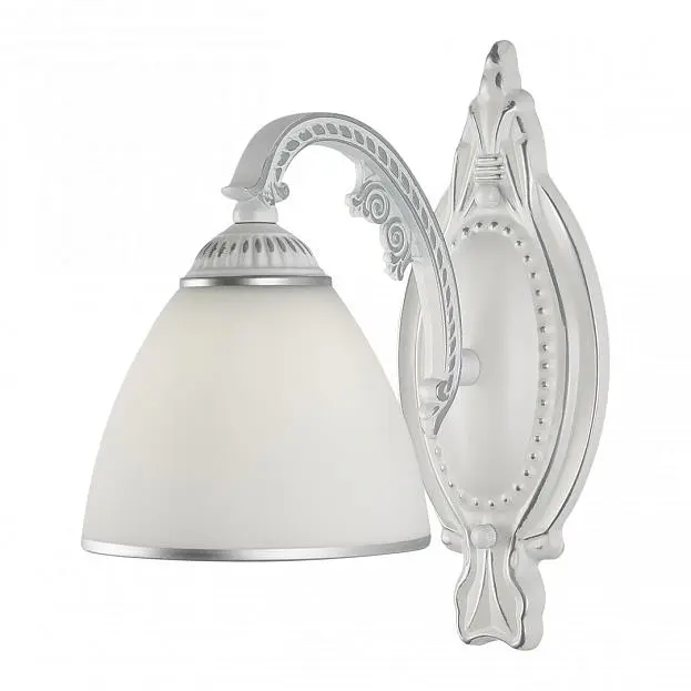 Бра с плафонами Arte Milano 340837/1W WT+SL Бра с плафонами Arte Milano 340837/1W WT+SL