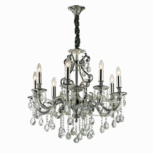 Подвесная люстра Ideal Lux 044934 GIOCONDA SP8 ARGENTO