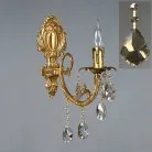 Бра Ambiente 8888/1 AB Honey Leaf