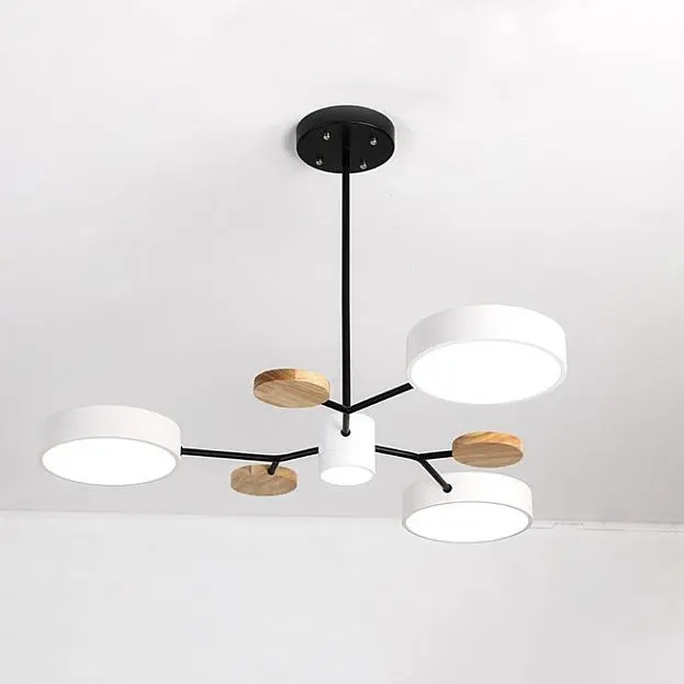 Люстра На Штанге Meade 4 Lamps White ImperiumLoft 207854-26