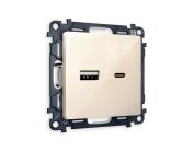 Комплект механизма розетки Ambrella Volt MA311010 QUANT
