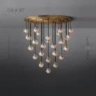 Готовая комбинация светильников MAIBEL MORE 37 ламп. Диск Lampatron 4852-12417