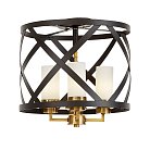 Подвесной светильник Lumina Deco LDP 1242-4 BK+MD Astila