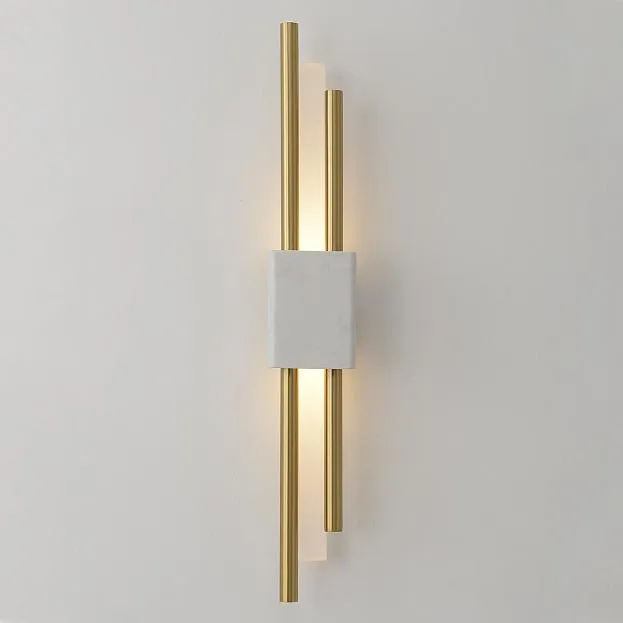 Бра Crystal Lux CARTA AP6W LED WHITE/BRASS