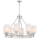 Подвесной светильник Lumina Deco LDP 8025-8 CHR+WT Marietta