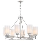 Подвесной светильник Lumina Deco LDP 8025-8 CHR+WT Marietta