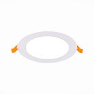 Светильник встраиваемый Белый LED 1*9W 4000K 612Lm Ra80 110° IP20 D145xH8 90-265V ST Luce ST209.548.09 Встраиваемые светильники