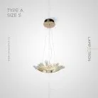 Кольцевые люстры и светильники CRISSY Тип A. Размер S Lampatron crissy-a-s 4611-11662