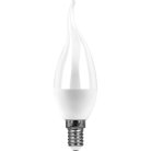 Лампа светодиодная SAFFIT 55175 SBC3713 Свеча на ветру E14 13W 6400K