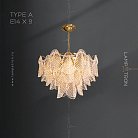 Люстра VIOLETTA CH Тип A. 9 ламп Lampatron 6676-18238