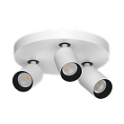 Накладной поворотный светодиодный светильник Ledron SAGITONY R3 S60 White-Black 4000K NO DIM