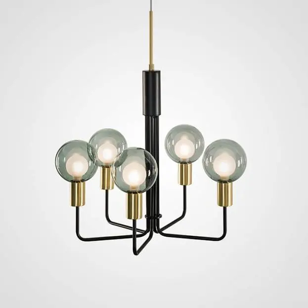 Подвесная Люстра Pearl L5 Grey 101899-26 ImperiumLoft Подвесная Люстра Pearl L5 Grey 101899-26 ImperiumLoft