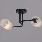 Потолочная люстра Reluce 70187-0.3-02 BK+CR