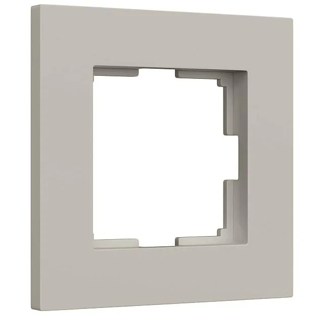 Рамка werkel w0012917 slab дымчатый софт a071622