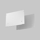 Заглушка декоративная белая - 2шт.+ 8 саморезов для профиля Maytoni ALM-11681-PL-W-2M