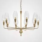 Подвесная Дизайнерская Люстра Viola 10 Прозрачный ImperiumLoft179885-26