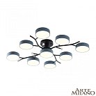Светильник светодиодный 256606/8+1 Bk/Gr Arte Milano