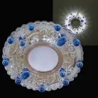 Точечный светильник Reluce 14339-9.0-001LD MR16+LED3W WT+BL