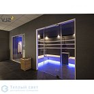 Профиль встраиваемый 3 м черный SLV 1000498 GRAZIA 20