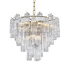 Подвесная люстра Delight Collection OWD2093-D75 gold/clear
