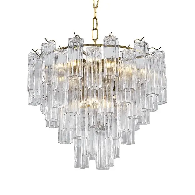 Подвесная люстра Delight Collection OWD2093-D75 gold/clear