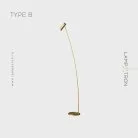 Торшер ADLAUG B Тип B. Цвет Латунь Lampatron 7546-21092