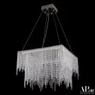 Люстра светодиодная хрустальная APL LED SH04.52.D.Ni.4000 Sicilia