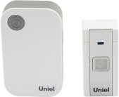 Кнопка звонка Uniel UDB-013W-R1T1-36S-100M-WH