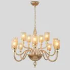 Люстра Crystal Lux SILVESTRO SP12 AMBER