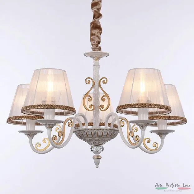 Люстра Arte Perfetto Luce APL2231290/5A WH+GO