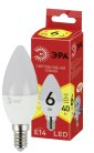 Лампочка светодиодная ЭРА ECO LED B35-6W-827-E14