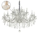 Подвесная люстра Ideal Lux 167411 NAPOLEON SP18 ORO