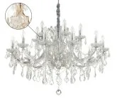 Подвесная люстра Ideal Lux 167411 NAPOLEON SP18 ORO