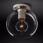 Потолочный Светильник Rh Utilitaire Globe Shade Flushmount 123674-22 ImperiumLoft