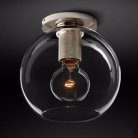 Потолочный Светильник Rh Utilitaire Globe Shade Flushmount 123674-22 ImperiumLoft