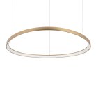 Подвесной светильник Ideal Lux 307701 GEMINI SP D105 OTTONE