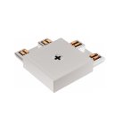Коннектор питания угловой для ультратонкого магнитного шинопровода iLEDEX TECHNICAL POWER CONNECT 4825-L-TYPE - WH VISION48/25