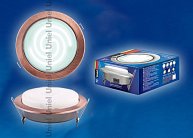 Точечный светильник Uniel GX70/H5 ANTIQUE COPPER