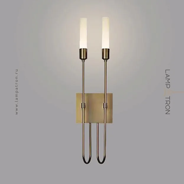 Бра SIMONA WALL 2 плафона. Цвет латунь Lampatron simona-wall-2-brass 3232-25654 Бра SIMONA WALL 2 плафона. Цвет латунь Lampatron simona-wall-2-brass 3232-25654