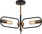 Потолочная люстра ILLUMICO IL8253-3COU-79 BK GD